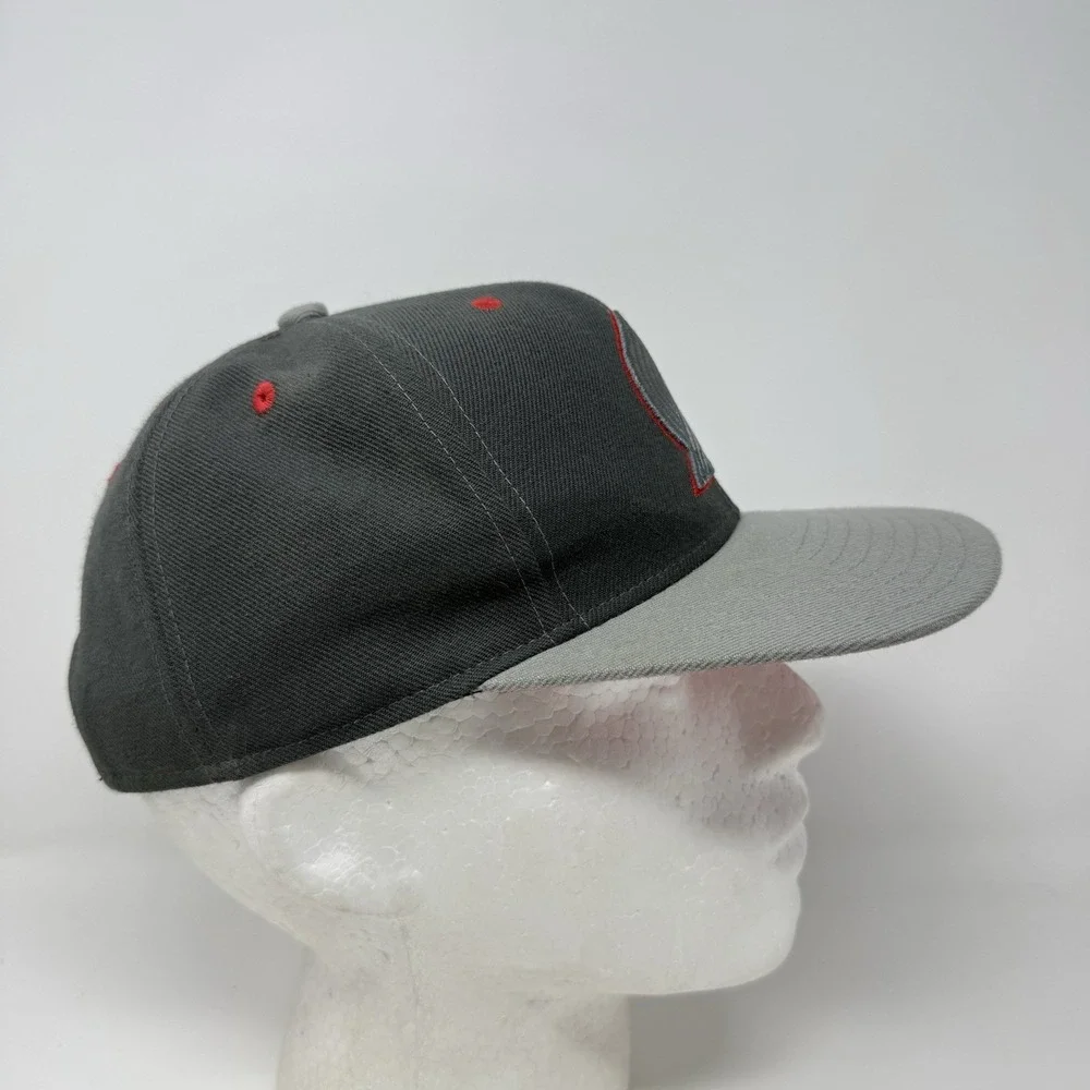 Adidas‎ Portland Trail Blazers Hat Cap Gray Adjustable Snapback Embroidered